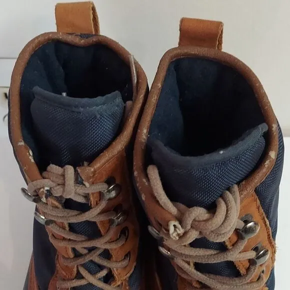 Vintage Lands' End Blue Duck Boots Sz 8