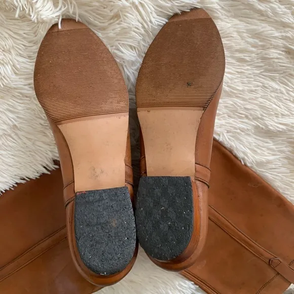 Vintage leather boots