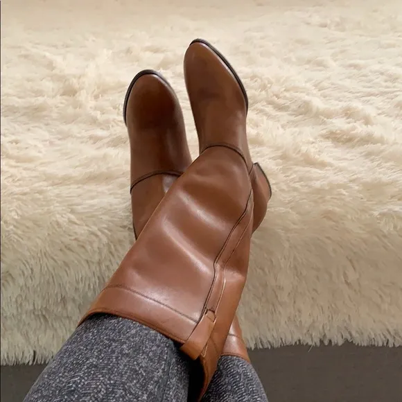 Vintage leather boots