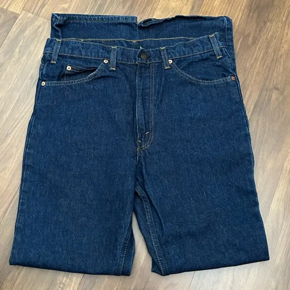 Vintage Levi's  517 Orange Tab Jeans W35 L33 Dark Indigo 90s 80S