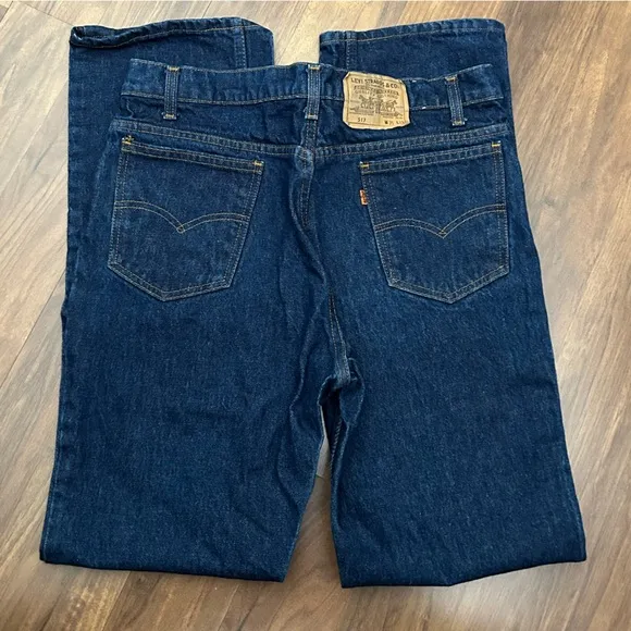 Vintage Levi's  517 Orange Tab Jeans W35 L33 Dark Indigo 90s 80S
