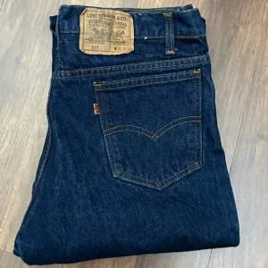 Vintage Levi's  517 Orange Tab Jeans W35 L33 Dark Indigo 90s 80S