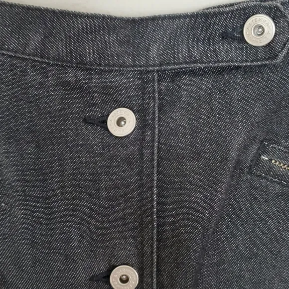 Vintage Liz Claiborne Button Front Midi Skirt