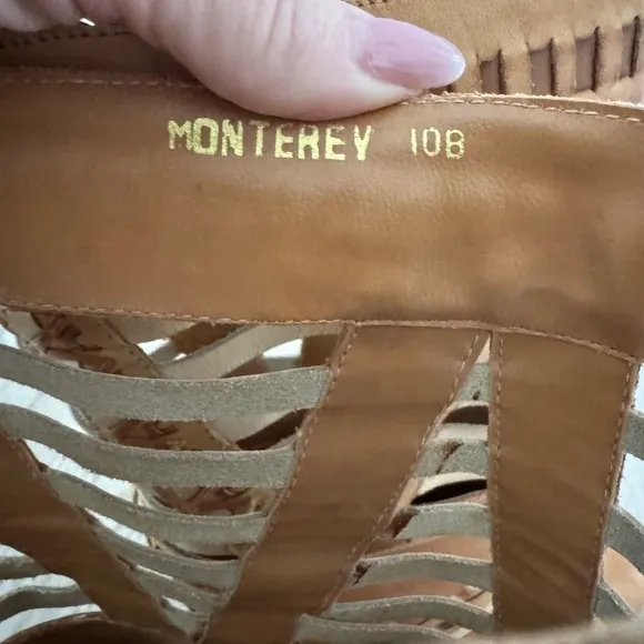 Vintage LJ Simone Monteryleather boots size 10