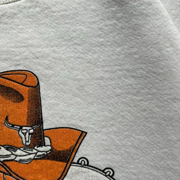 Vintage Love That Country Music Western Crewneck Sweatshirt XL Cowboy Boots Hat