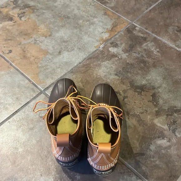 Vintage, made in Maine USA, L.L.Bean classic duck boots (nwot)