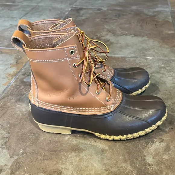 Vintage, made in Maine USA, L.L.Bean classic duck boots (nwot)