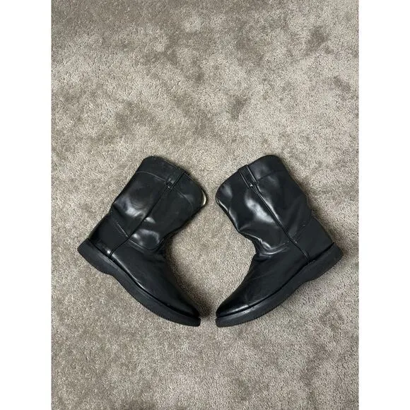 Vintage Mens Boots Leather Laredo‎ Boots - made in USA Size US 12