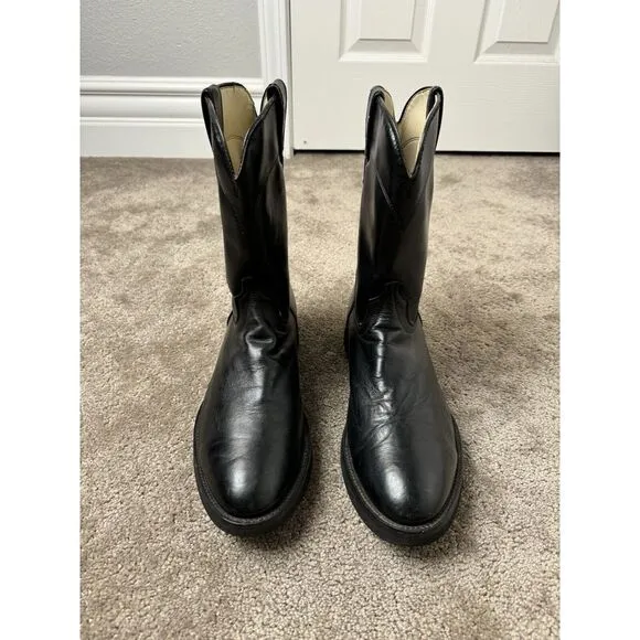 Vintage Mens Boots Leather Laredo‎ Boots - made in USA Size US 12
