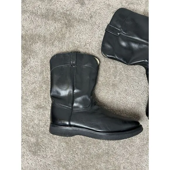 Vintage Mens Boots Leather Laredo‎ Boots - made in USA Size US 12