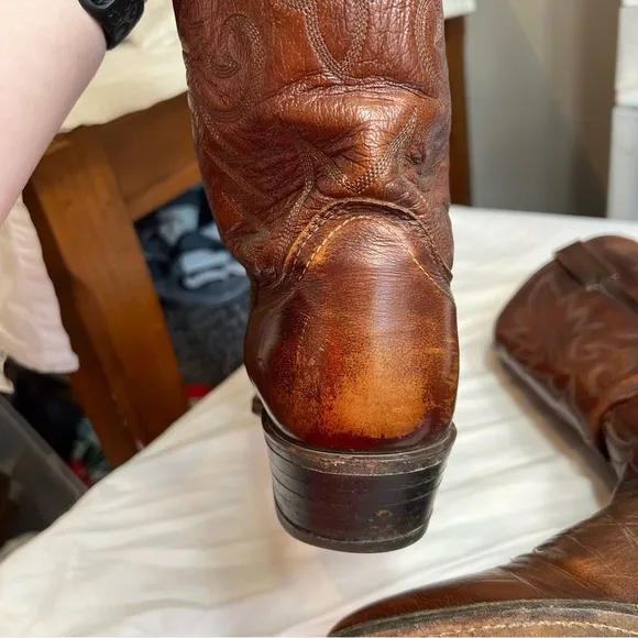 Vintage mens Durango cowboy western boots size 11
