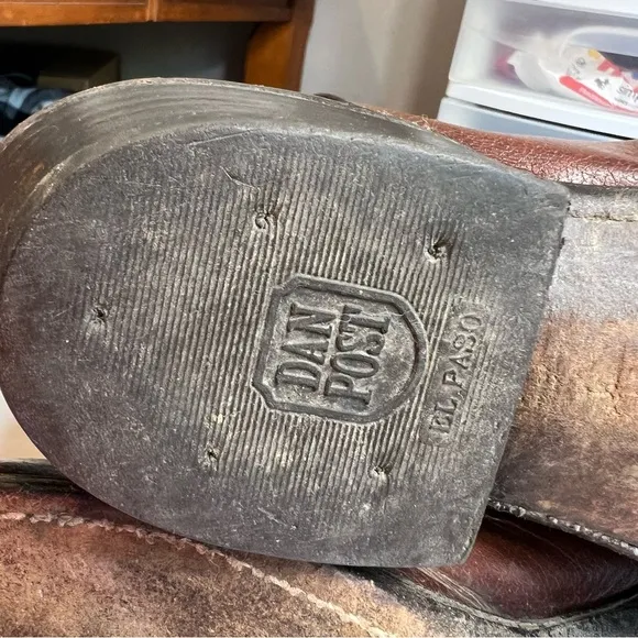 Vintage mens Durango cowboy western boots size 11