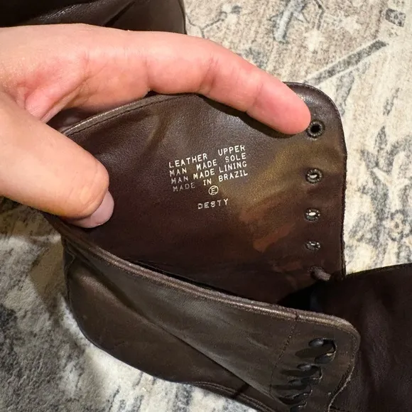 Vintage Nine West leather boots 7.5