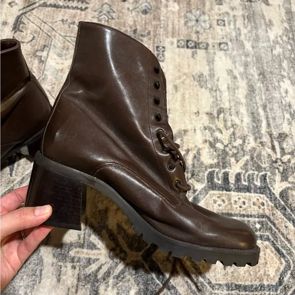 Vintage Nine West leather boots 7.5