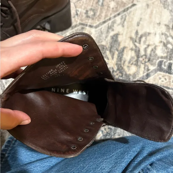 Vintage Nine West leather boots 7.5