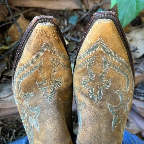 Vintage Old Gringo Tan Leather Boots