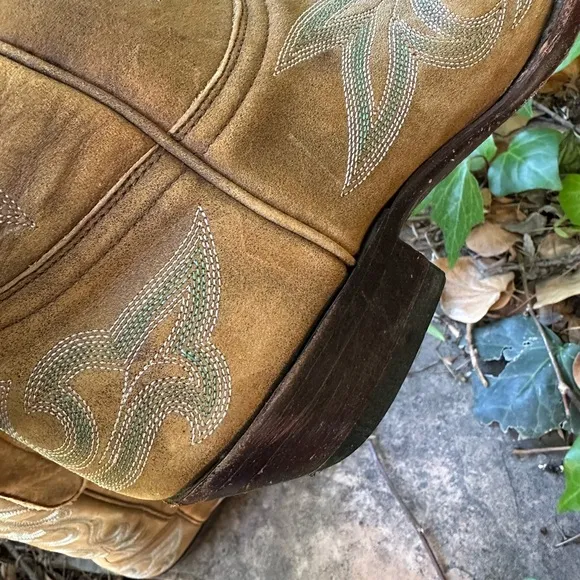 Vintage Old Gringo Tan Leather Boots