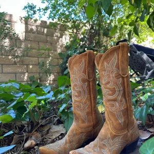Vintage Old Gringo Tan Leather Boots