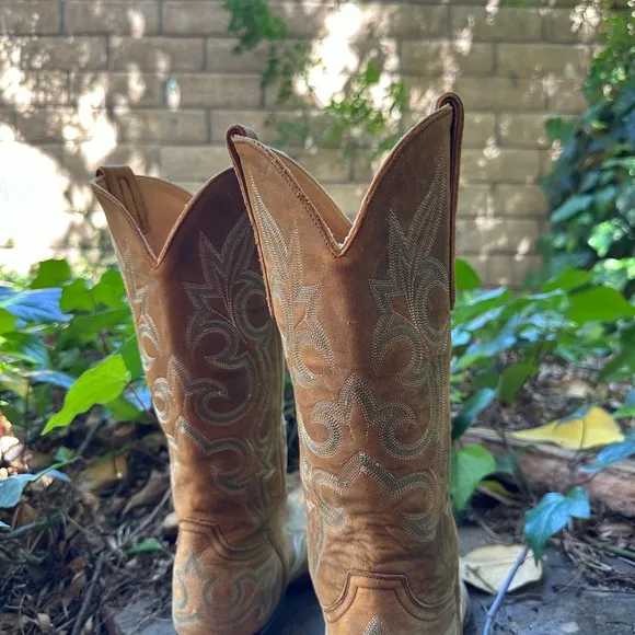 Vintage Old Gringo Tan Leather Boots