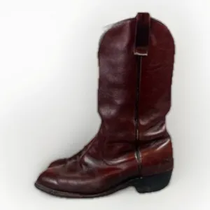 Vintage Red Wings Boots 82G 1872 Brown Leather Mens 8.5 EEE USA Western Cowboy