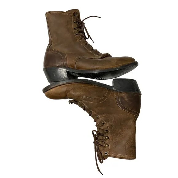 Vintage Roper Style Western Boots