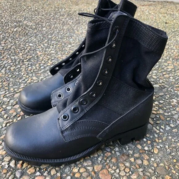 Vintage Rothco canvas tactical combat boots 5