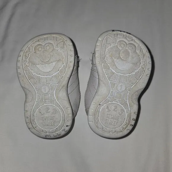 Vintage Sesame Street Elmo Velcro Baby Shoes [2005] Size Infant 1