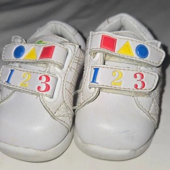 Vintage Sesame Street Elmo Velcro Baby Shoes [2005] Size Infant 1