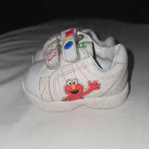 Vintage Sesame Street Elmo Velcro Baby Shoes [2005] Size Infant 1