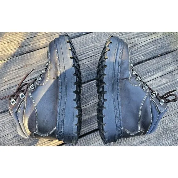 Vintage Skechers Jammers Women’s Sz 7.5 Brown Platform Chunky Tough S Shoes