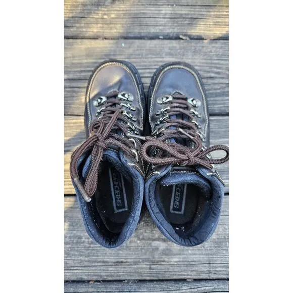Vintage Skechers Jammers Women’s Sz 7.5 Brown Platform Chunky Tough S Shoes