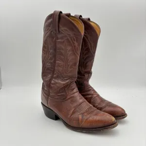 Vintage Tony Lama 2989 Vaquero Western Cowboy Boots Men's 8D Y2K Cowboy