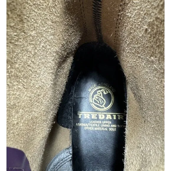 Vintage Tredair Purple Leather Boots Made in England Mens Size 10 US / 9 UK 1460
