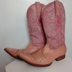 VINTAGE TWO TONE COWBOY BOOTS