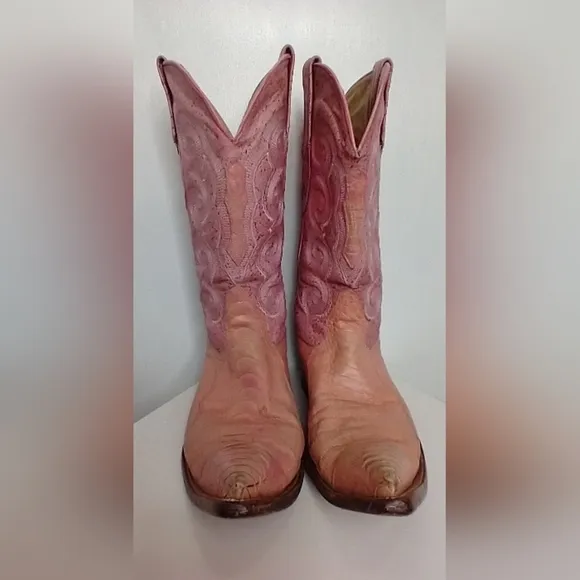 VINTAGE TWO TONE COWBOY BOOTS