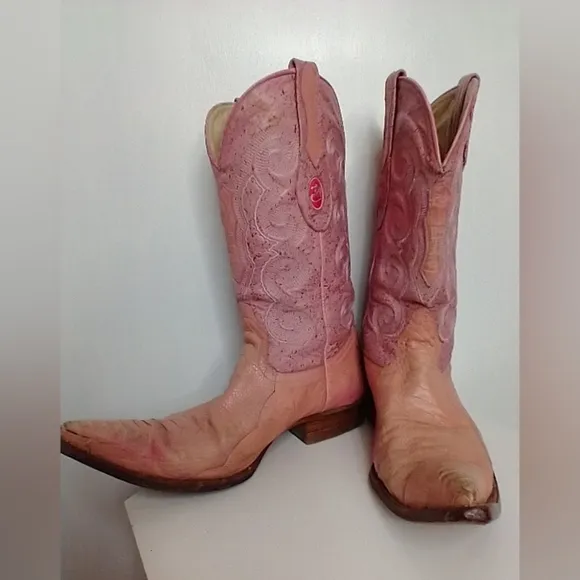 VINTAGE TWO TONE COWBOY BOOTS