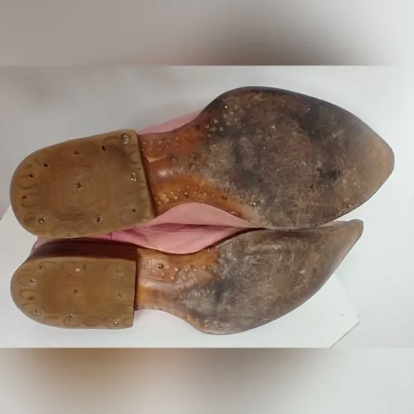 VINTAGE TWO TONE COWBOY BOOTS