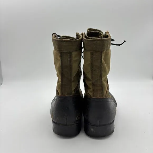 Vintage Vietnam War Military Field Jungle Combat Boots Men's 9R Third