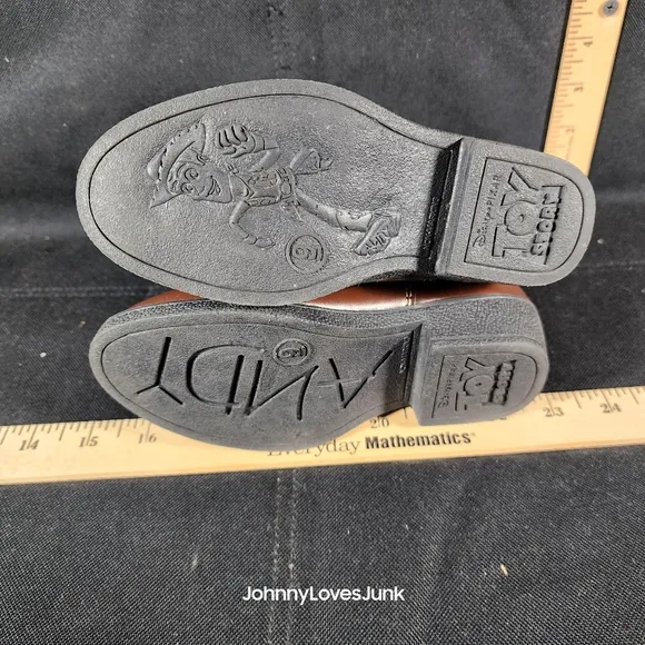 Vintage Woody Toy Story Kids Cowboy Boots