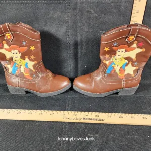 Vintage Woody Toy Story Kids Cowboy Boots