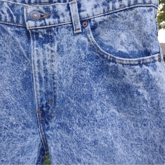 Vintage Y2K 80’s 90’s Levi’s 654 Acid-Wash Jeans – Made in USA – W34 L32