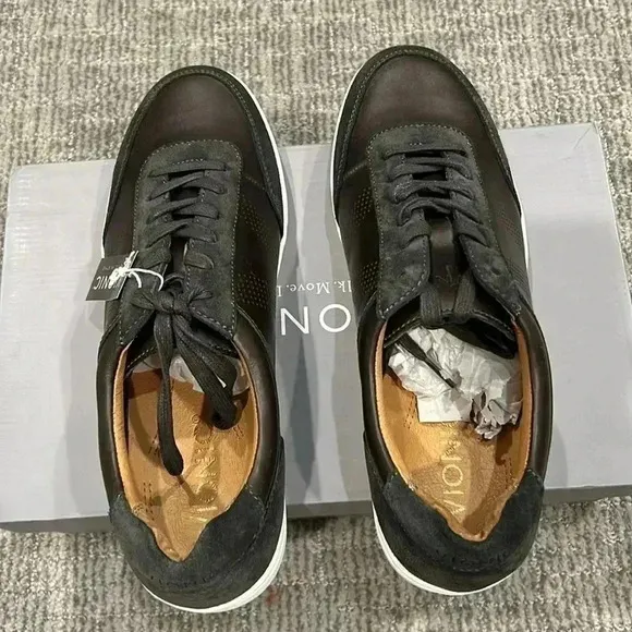 Vionic Men's Mott Brok Lace Up Sneaker 9 &amp; 10