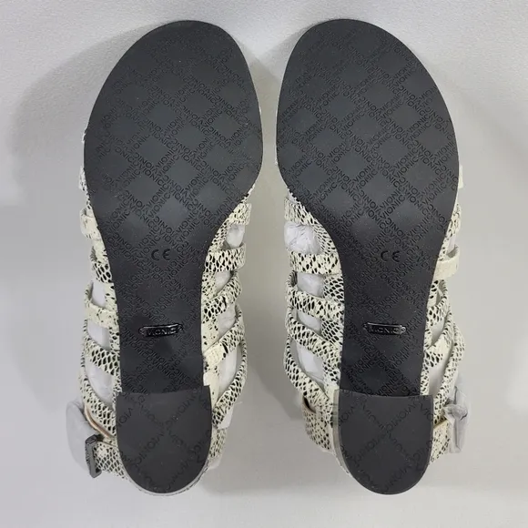 Vionic Sami Snake Print Heel Shoes Sz 9.5