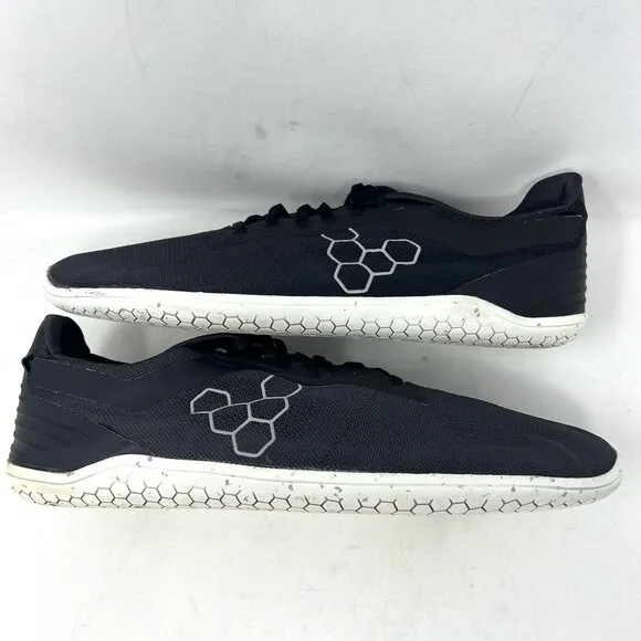 Vivobarefoot Men’s Geo Racer Minimalist Barefoot Running Shoe Sz 48 EU 14 Black