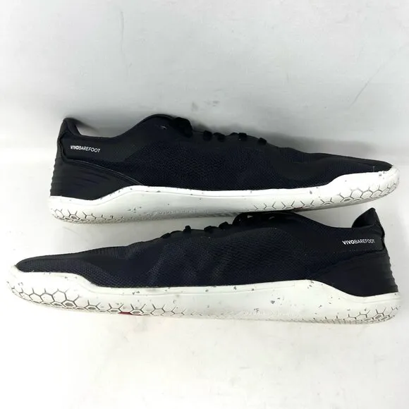 Vivobarefoot Men’s Geo Racer Minimalist Barefoot Running Shoe Sz 48 EU 14 Black