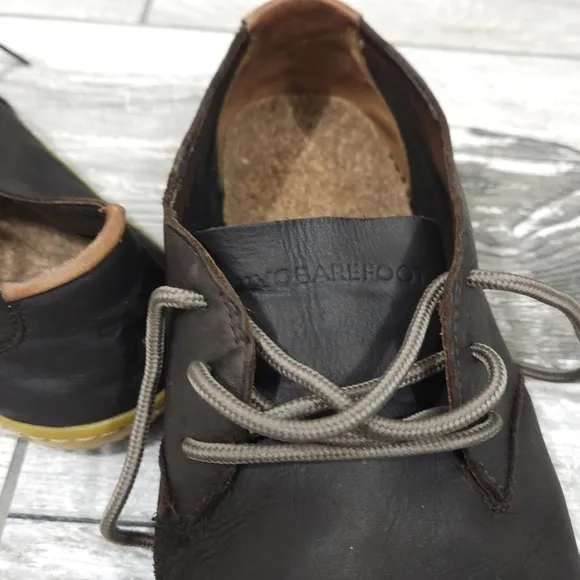 VIVOBAREFOOT Minimalist Pittards Wild Hide Hand Finished Leather Oxford Loafer