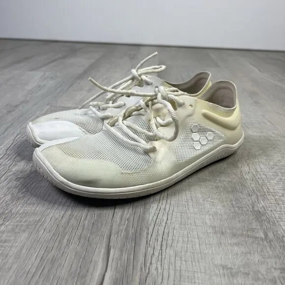 Vivobarefoot Primus Lite III White Minimalist Shoes Womens Size EU 36 US 5.5 K