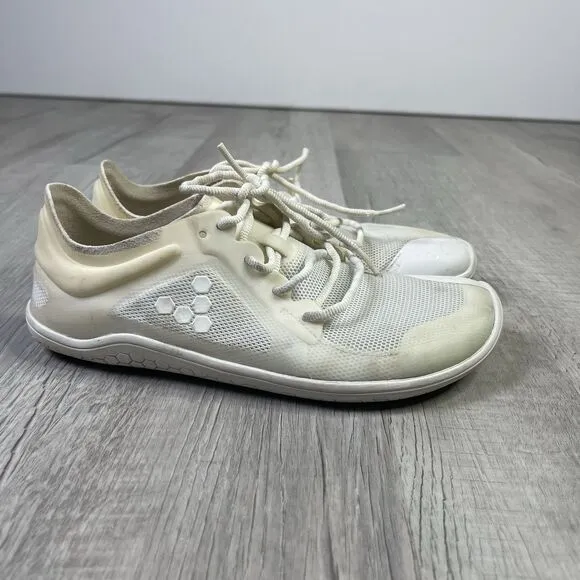 Vivobarefoot Primus Lite III White Minimalist Shoes Womens Size EU 36 US 5.5 K