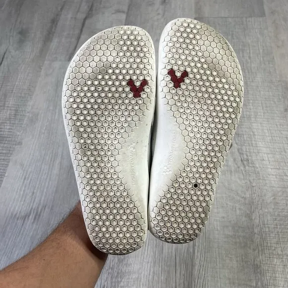 Vivobarefoot Primus Lite III White Minimalist Shoes Womens Size EU 36 US 5.5 K
