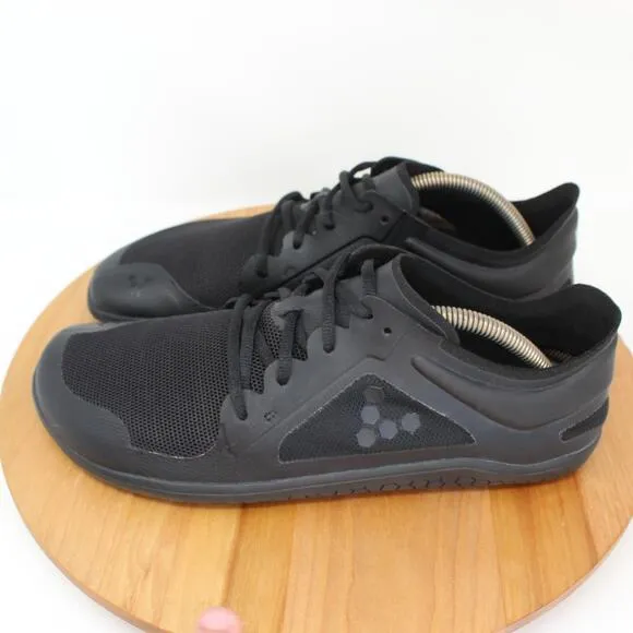 Vivobarefoot Shoes Mens 43 Primus Lite III Sneaker Performance Minimalist Black